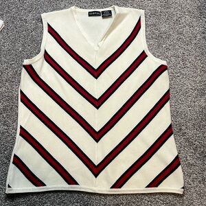 George Women’s Striped Vest Size Large (12/14)